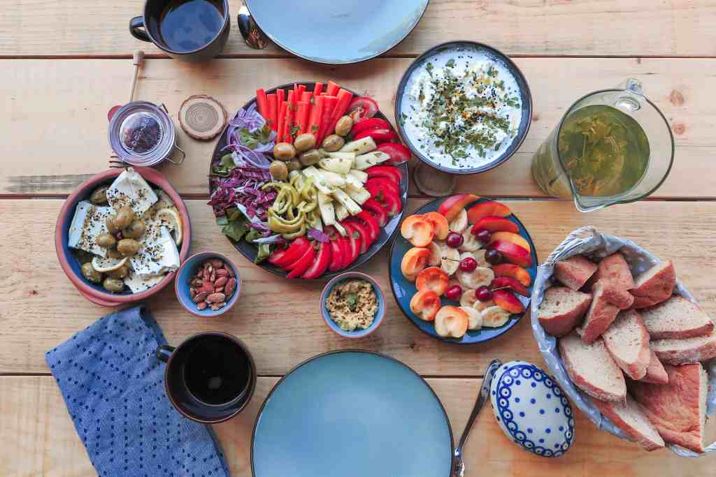 Local, organic food for vegan and vegeterian at Hoopoe Glamping and Adventures | Glamping in Montenegro