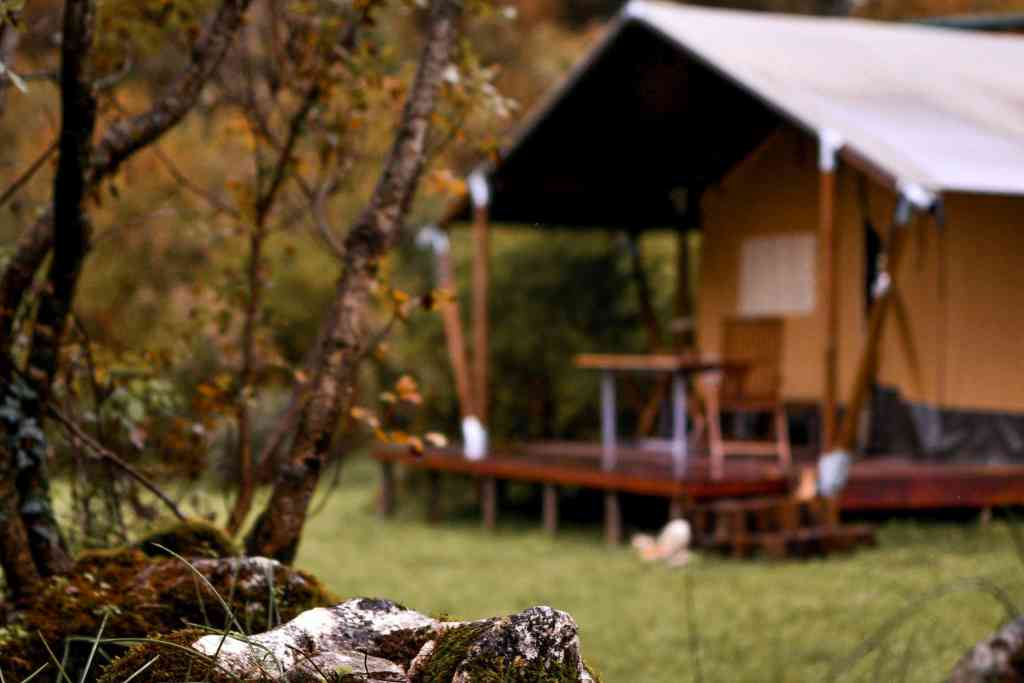 Skadar Lake Hoopoe Glamping in Montenegro safari lodge